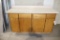 cabinet with countertop