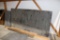 foam board and wood