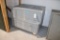 2 sections of 5 drawer metal cabinets on casters