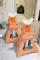 pair of 6 ton heavy duty jack stands