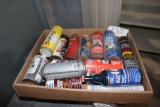 assortment of chemicals -