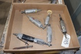 assortment of pneumatic grinders