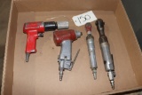 assortment of pneumatic air hammer, wrenches and impact
