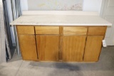 cabinet with countertop