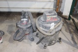 (2) Craftsman wet/ dry vac