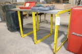 metal work table with stainless steel top
