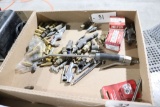 assortment of ball foot chucks, coupler plugs & air attachments
