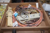 assortment of extension cords