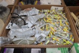 assortment of ear plugs and safety glasses