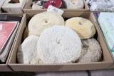 assortment of polishing pads