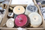 assortment of polishing pads