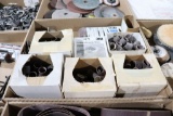 assortment of sanding discs and pads