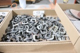 large assortment of small C clamps