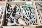 assortment of clamps