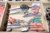 assortment of scissors & snips