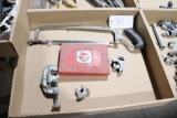 Old Forge double flaring tool kit, hand saw and pipe cutters