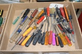 assortment of screw drivers