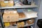 assortment of parts on shelf