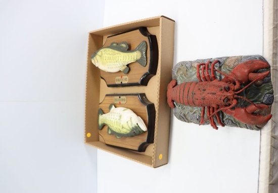 (2) Big Mouth Billy Bass, Rocky the Singing Lobster