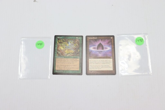 Aluren and Lotus Petal Magic the Gathering cards