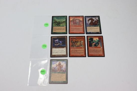 (7) Magic the Gathering cards