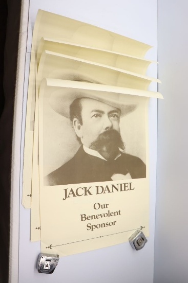 (4) Jack Daniel posters
