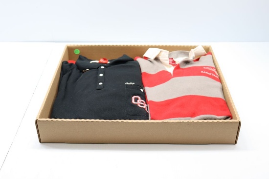 (4) long-sleeve OSU shirts