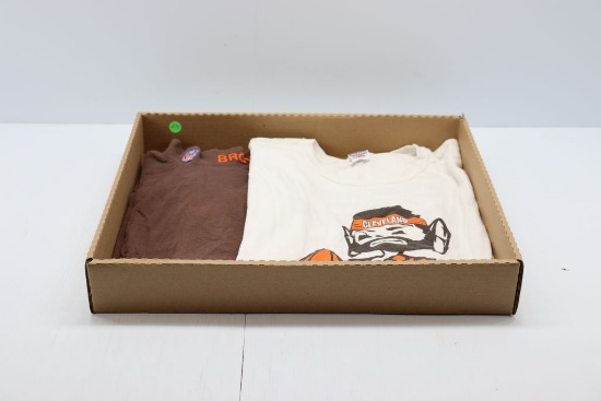 (2) Cleveland Browns shirts