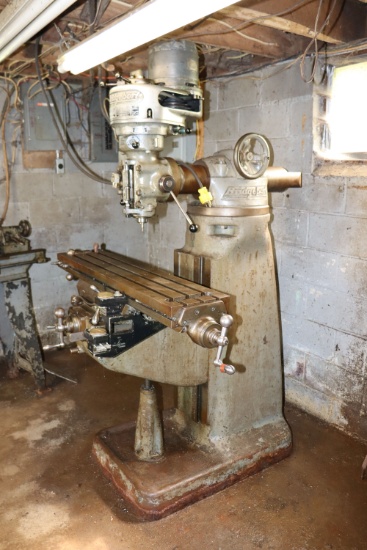Bridgeport milling machine, Garrettsville