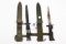 US M6 bayonet knife and US M7 BOC bayonet Knife