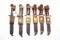 (6) Romanian bayonet knives