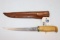 J Martini Rapala Fillet Knife with Sheath