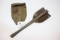 1965 U.S. Military Folding Trench Shovel with Case -