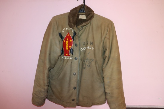 WWII U.S.N. Navy Deck Jacket