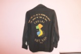 Black Chulai Vietnam Souvenir Jacket 1968