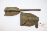 1967 U.S. Military Folding Trench Shovel with Case