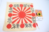 Japanese Rising Sun Flag & Photo Album