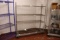 Stainless Steel Shelving Unit with Casters (kitchen)