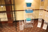 White Shelf w/ Baskets (pool bar)