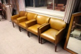 (4) Leather Armchairs (London Room)