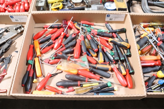 Assortment of torx screwdrivers