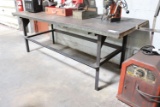 Steel work table