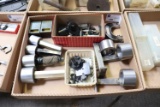 Assortment of plug gauges & misc.