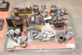 assortment of testing equipment parts