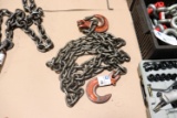 Industrial chain with hook