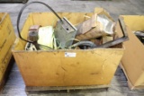 Skid of electrical, scrap and misc.