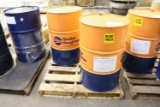 (2) 55 gallon drums of oil/fluid