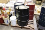 (2) 55 gallon drums of oil/fluid