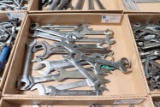 Assortment of wrenches