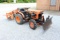 Kubota B7100 4WD tractor with rototiller & push blade, diesel, hours - 1,20